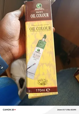 Yellow Maries oil color 